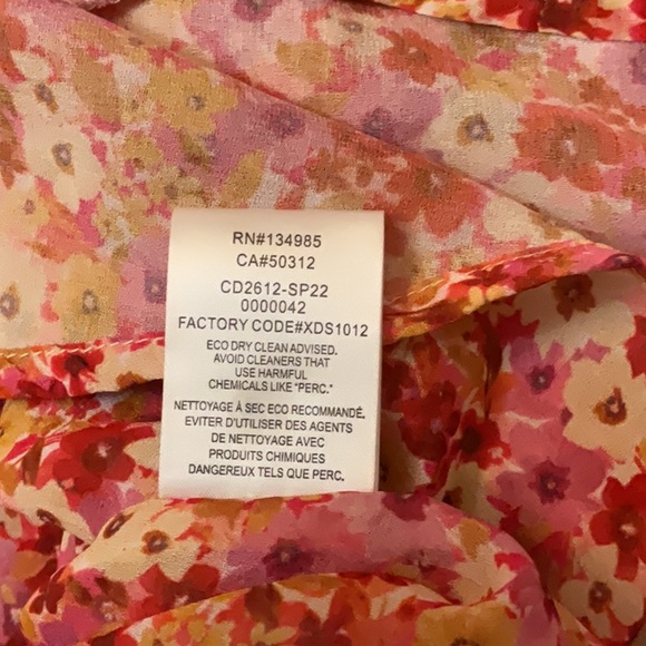 For Love And Lemons Floral mini dress Size S - Picture 9 of 9